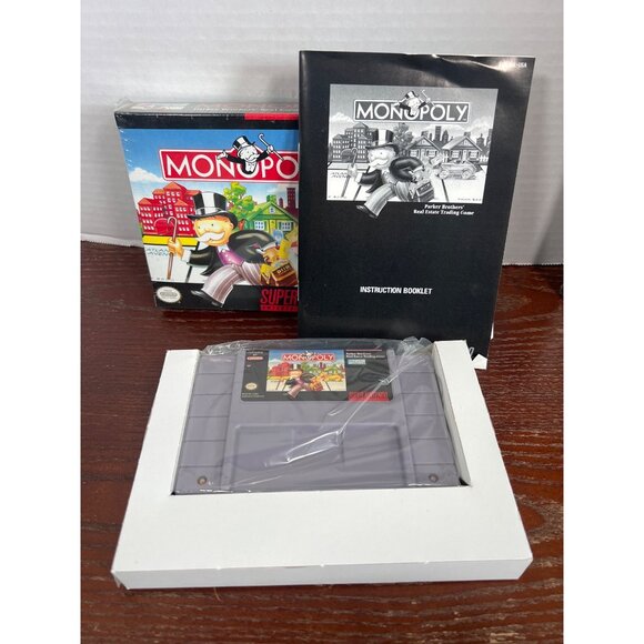 Super Nintendo Entertainment System Console Bundle W/ Controllers Games & Manual - Picture 10 of 14